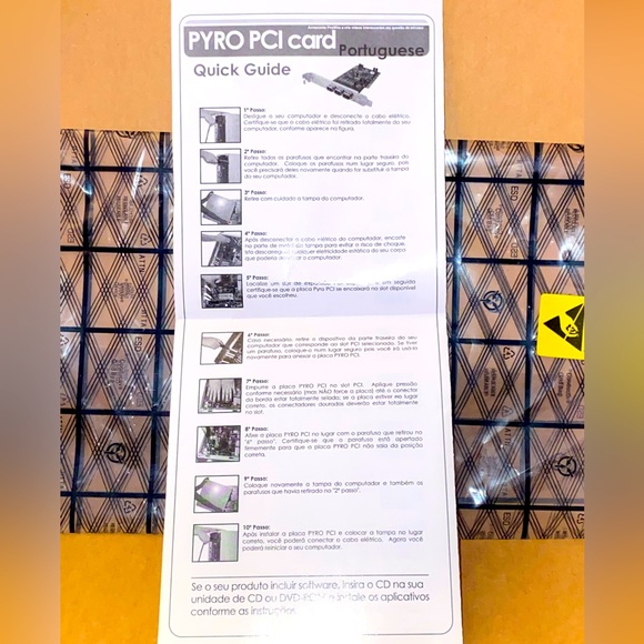 ADS Tech PYRO PCI 64 3-port Firewire Expansion Card 64 Bit 1394a - Picture 6 of 11